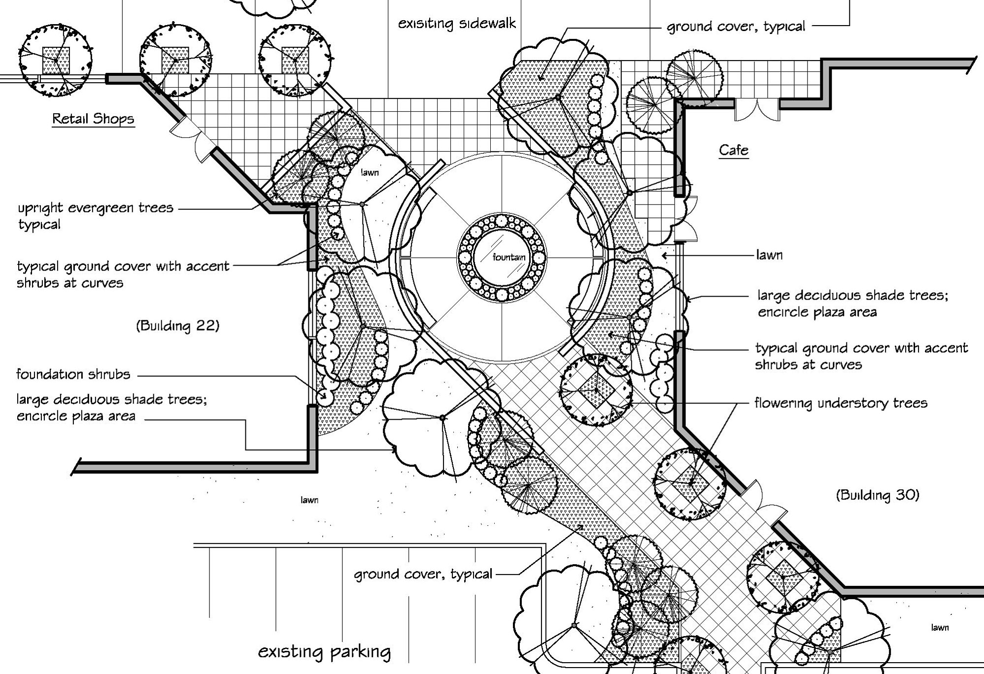 Clifford See - Landscape Architecture Portfolio | -Sample Drawings-